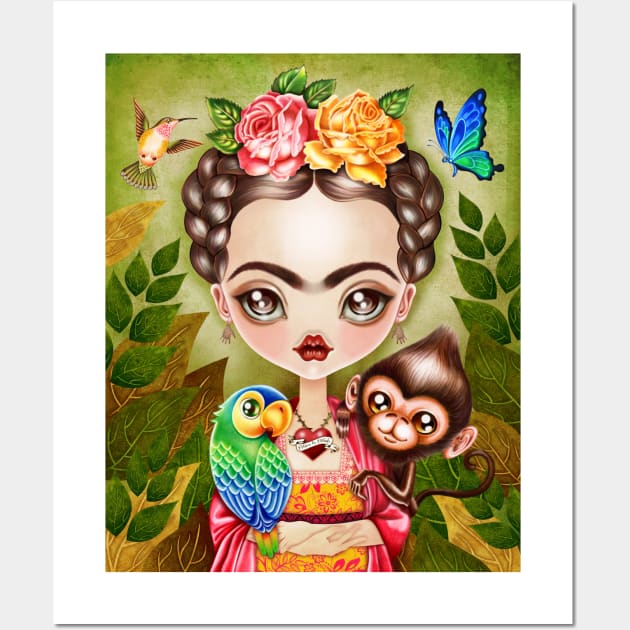 Frida Querida Wall Art by sandygrafik